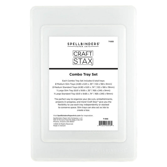 Spellbinders - Craft Stax Combo Tray Set (6pcs)