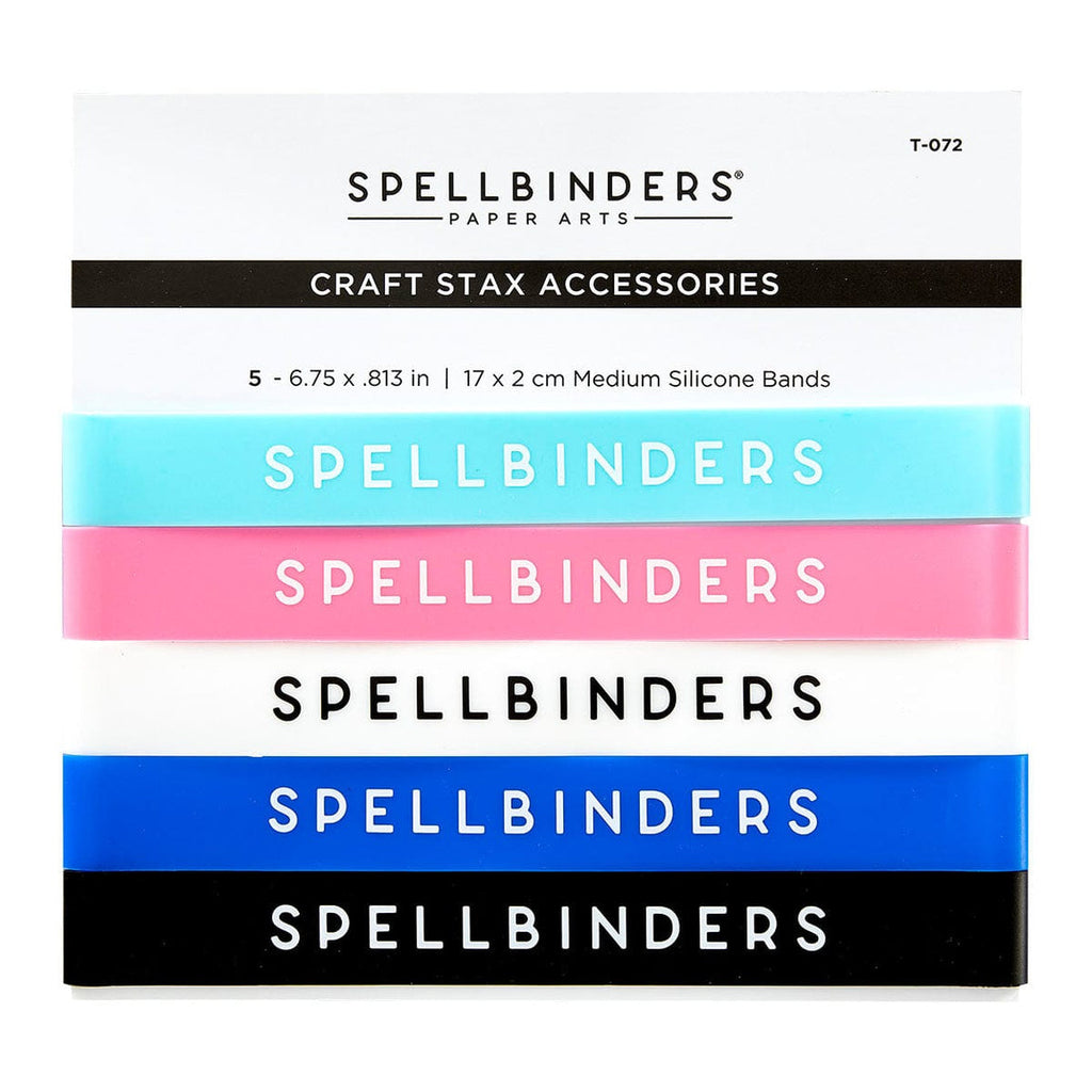 Spellbinders - Craft Stax Silicone Bands Medium (5pcs)