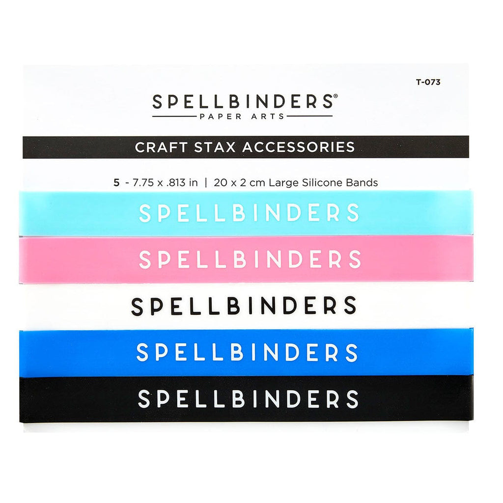 Spellbinders - Craft Stax Silicone Bands Large (4pcs)