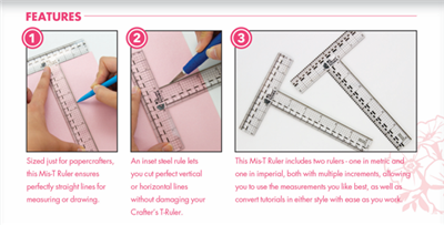 My Sweet Petunia - MIS-T Rulers (2pcs)