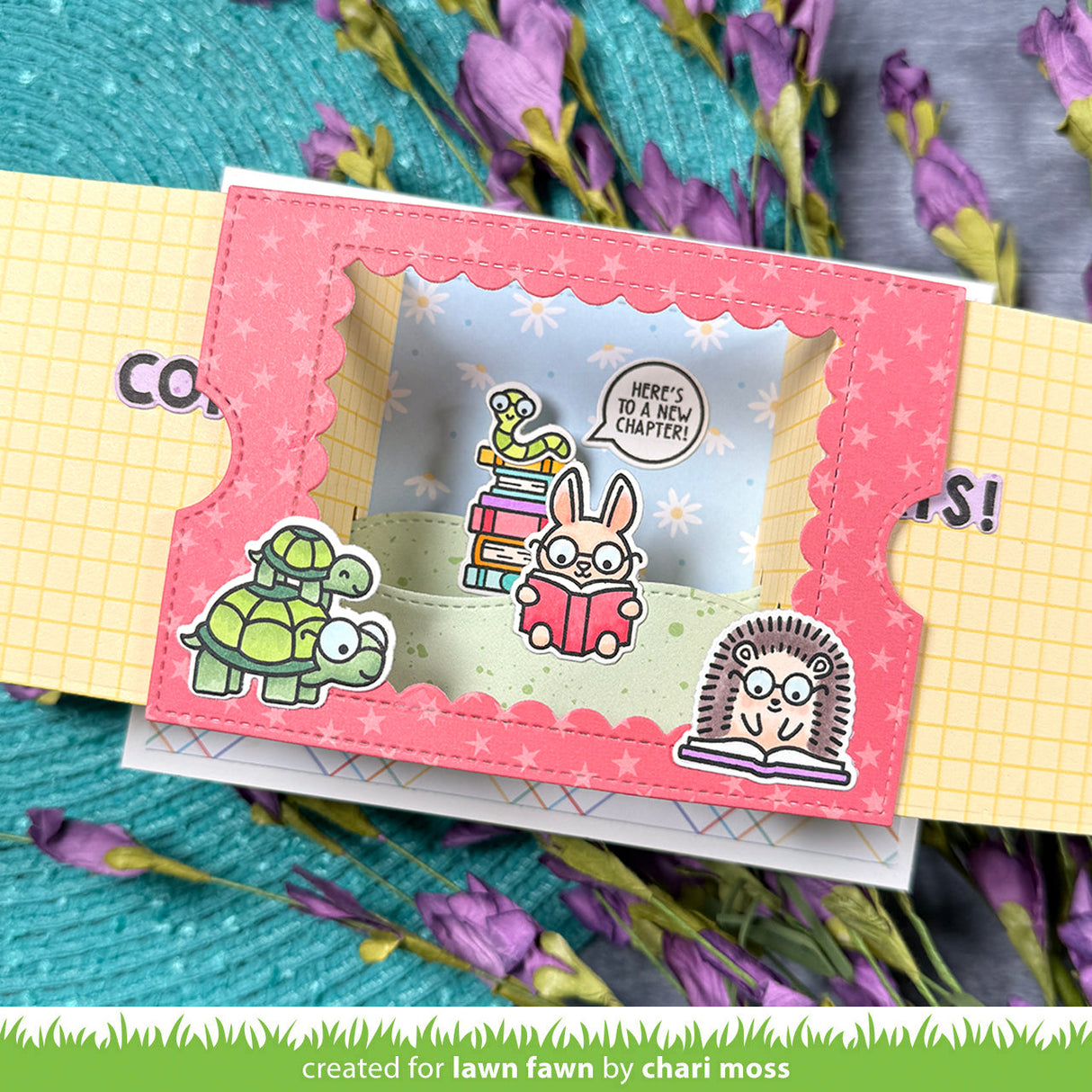 Lawn Fawn - Ta-Da! Diorama! Scalloped Window Add-On