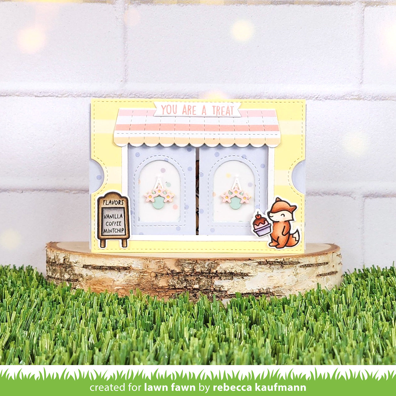 Lawn Fawn - Ta-Da! Diorama! Shop Add-On
