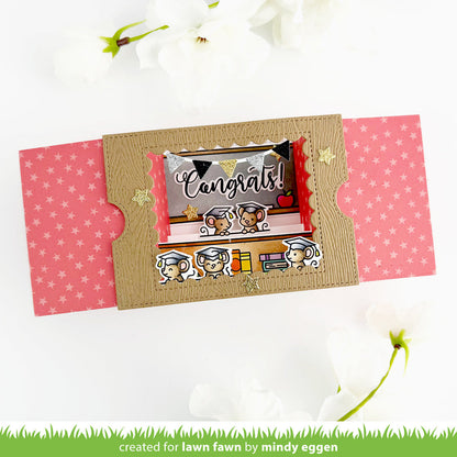Lawn Fawn - Ta-Da! Diorama! Scalloped Window Add-On