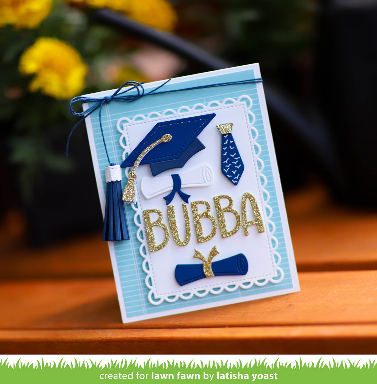 Lawn Fawn - Woodland Critter Huggers Graduation Add-On