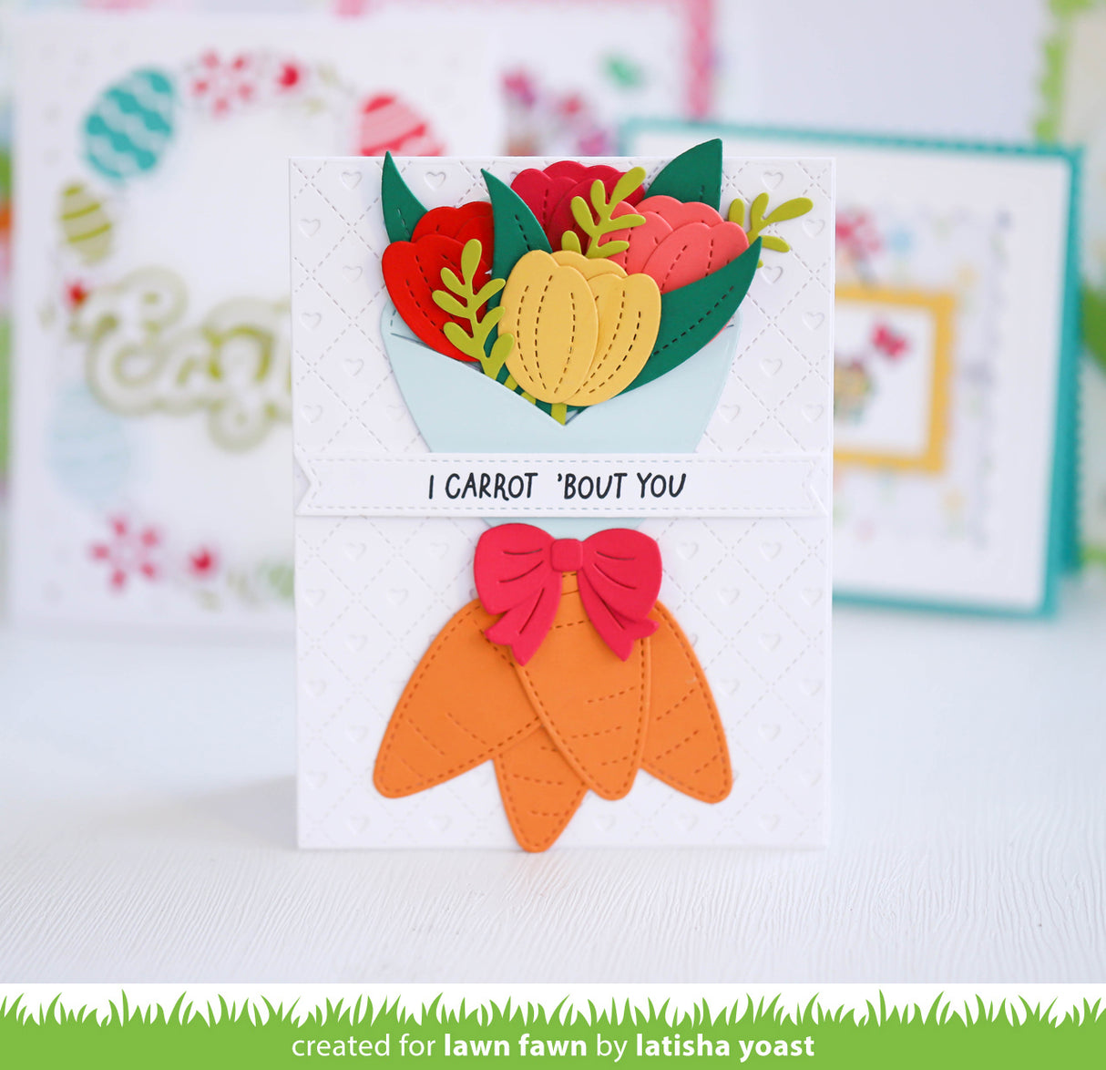Lawn Fawn - Flower Bouquet Wrap