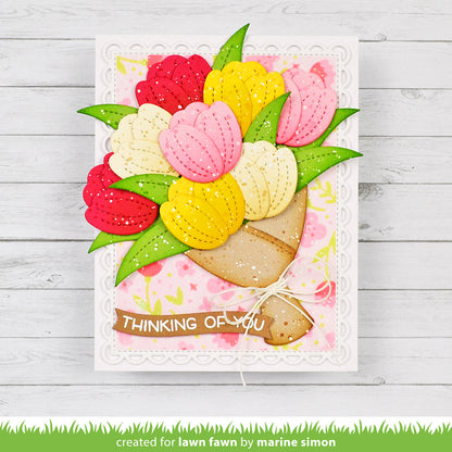 Lawn Fawn - Flower Bouquet Wrap