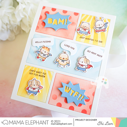 Mama Elephant - Let's Chat - Creative Cuts