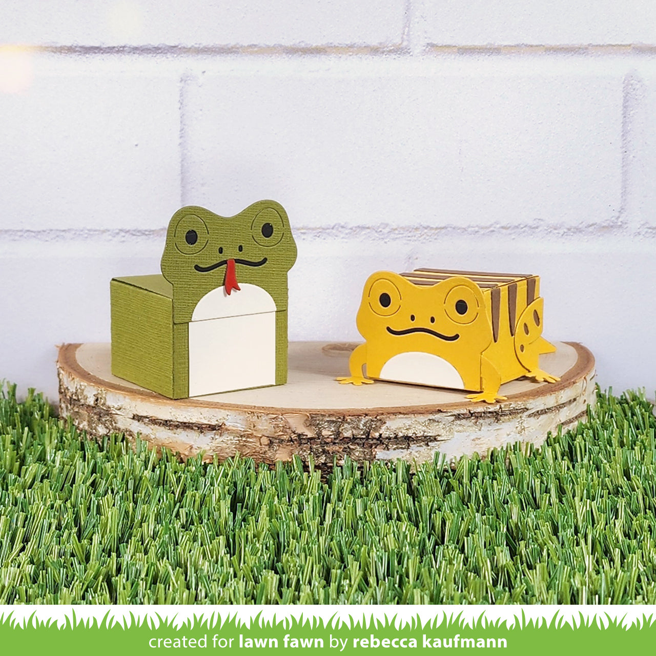 Lawn Fawn - Tiny Gift Box Lizard And Snake Add-On