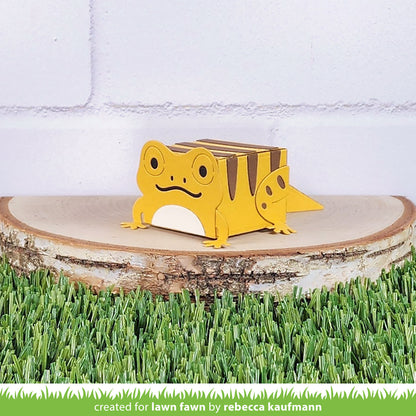 Lawn Fawn - Tiny Gift Box Lizard And Snake Add-On