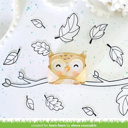 Lawn Fawn - Tiny Gift Box Owl And Penguin Add-On