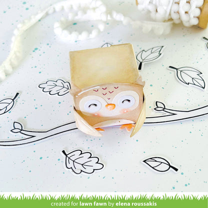 Lawn Fawn - Tiny Gift Box Owl And Penguin Add-On