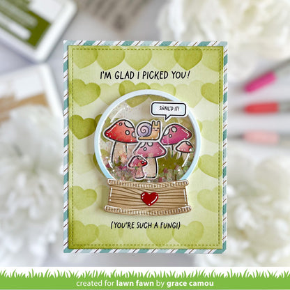 Lawn Fawn - Layered Hearts Background Stencils (3pcs)
