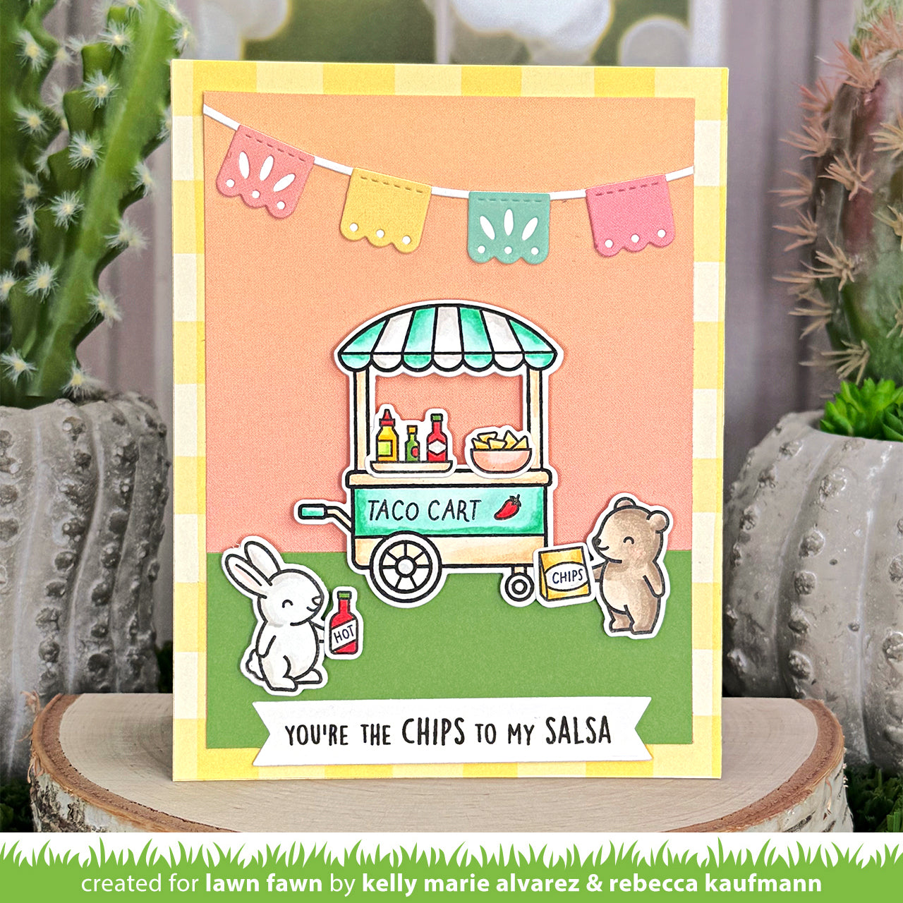 Lawn Fawn - Treat Cart Add-On: Tacos