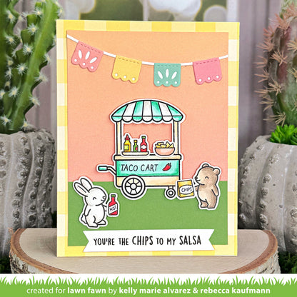 Lawn Fawn - Treat Cart Add-On: Tacos