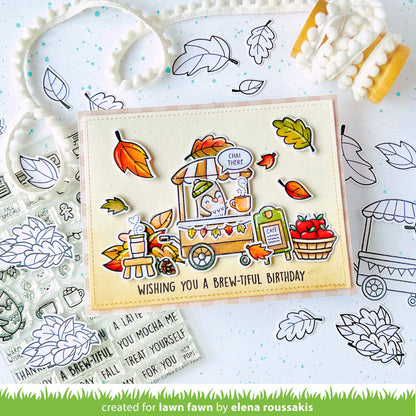 Lawn Fawn - Treat Cart Add-On: Coffee