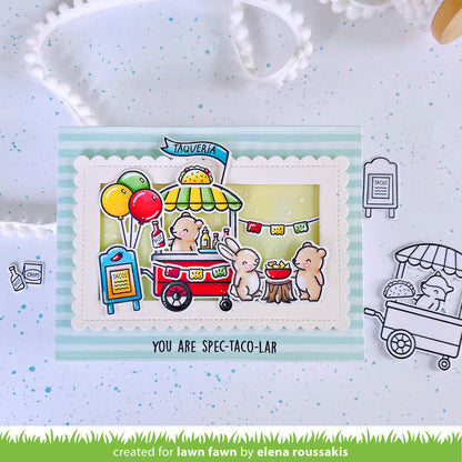 Lawn Fawn - Treat Cart Add-On: Tacos