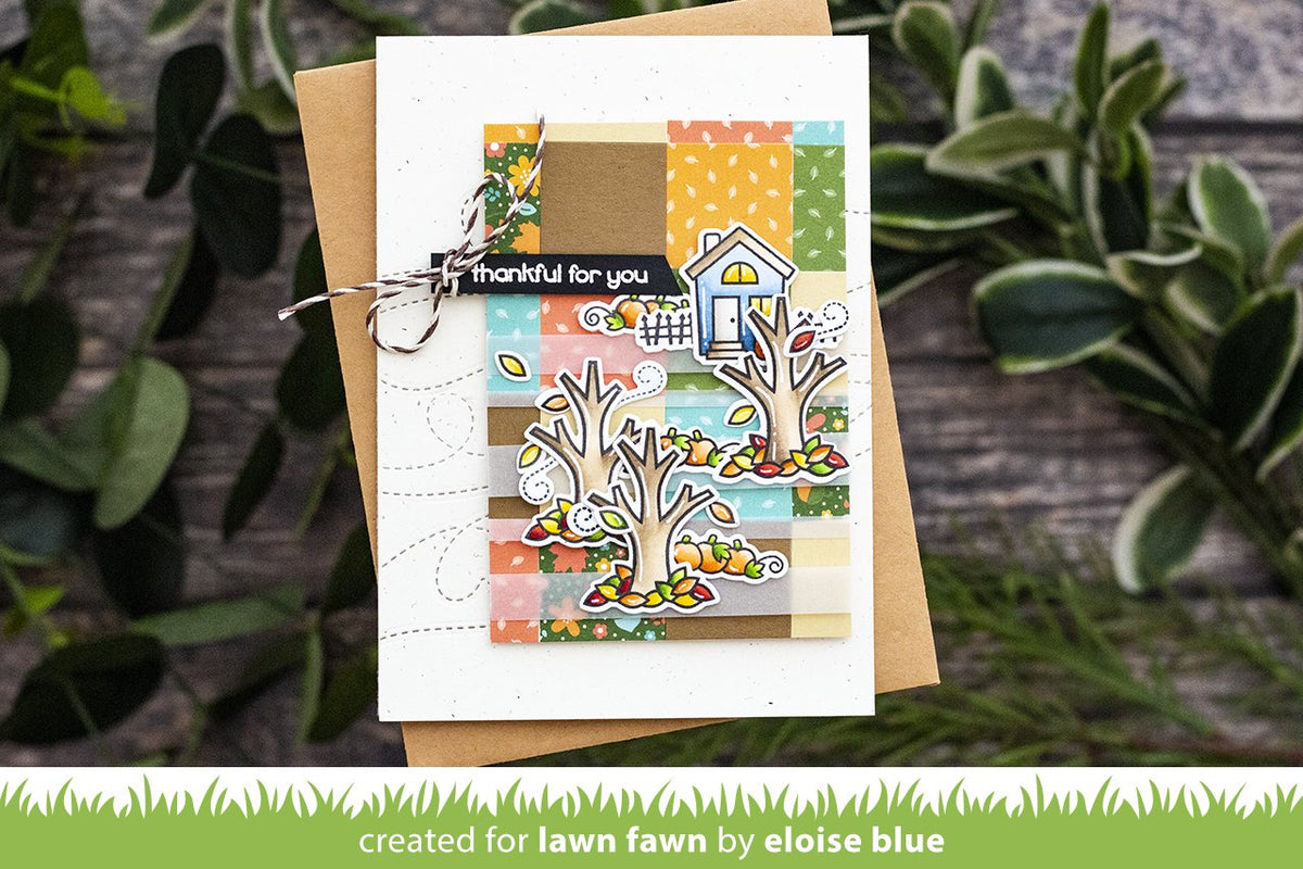 Lawn Fawn - Tree Before 'n Afters