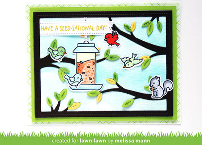 Lawn Fawn - Tree Branches Backdrop: Landscape