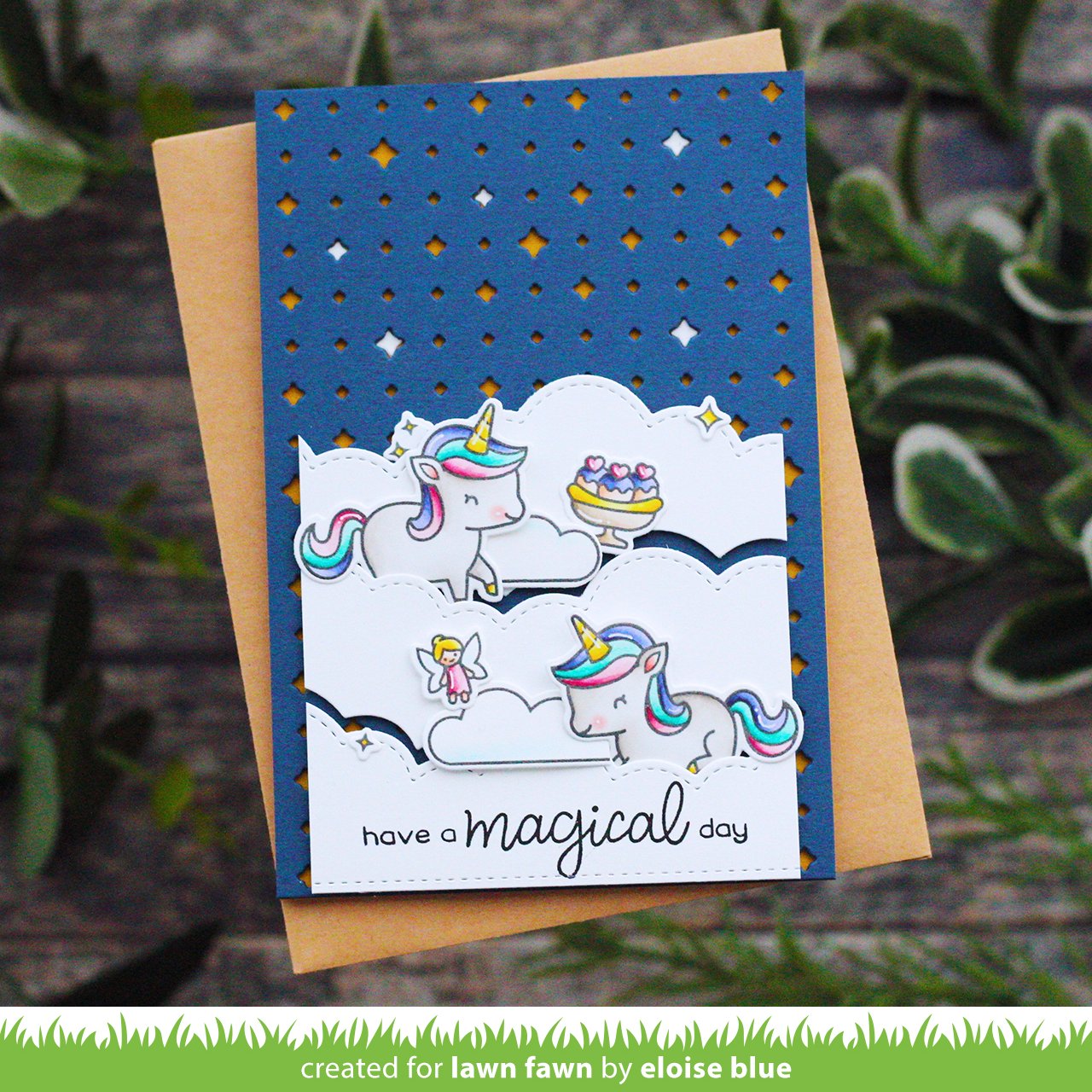 Lawn Fawn - Sparkle Backdrop
