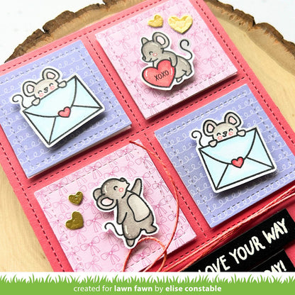 Lawn Fawn - Valentine Mice