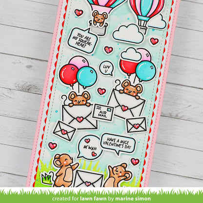 Lawn Fawn - Valentine Mice