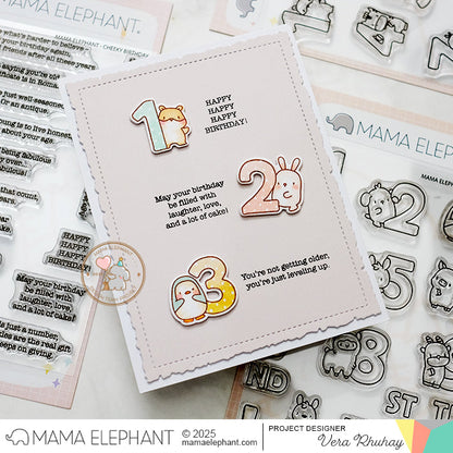 Mama Elephant - Cheeky Birthday