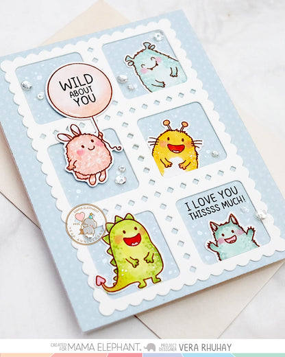 Mama Elephant - Aurora Frame - Creative Cuts