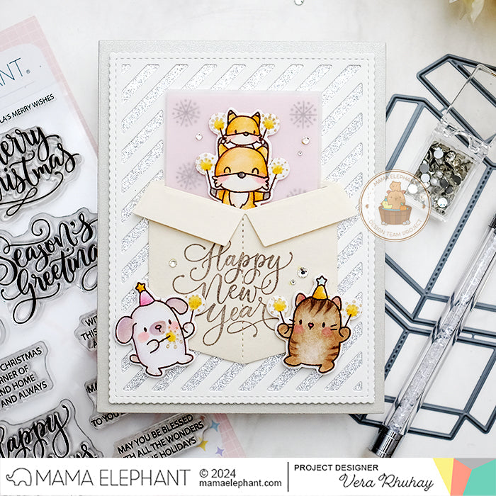 Mama Elephant - Faux 3D Boxes - Creative Cuts