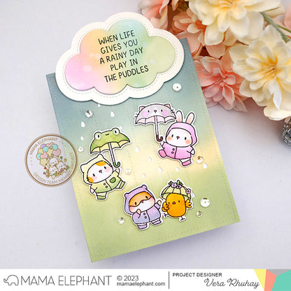Mama Elephant - Raindrops Cover - Creative Cuts