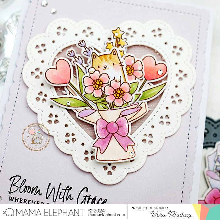 Mama Elephant - Lacy Love - Creative Cuts