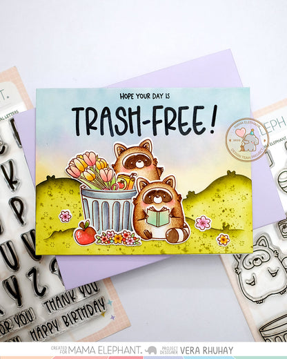 SET DEAL: Mama Elephant - Playful Raccoons