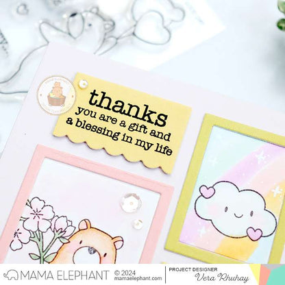 Mama Elephant - Typed Thank Yous