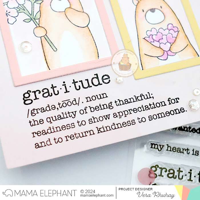 Mama Elephant - Typed Thank Yous