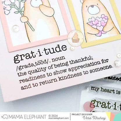 Mama Elephant - Typed Thank Yous