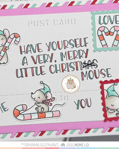 Mama Elephant - Very Merry Sentiments