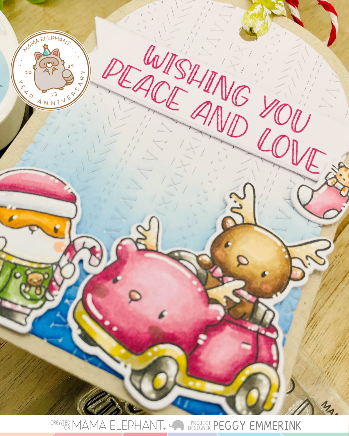 Mama Elephant - Very Merry Sentiments