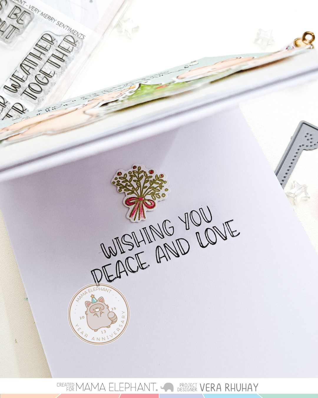 Mama Elephant - Very Merry Sentiments