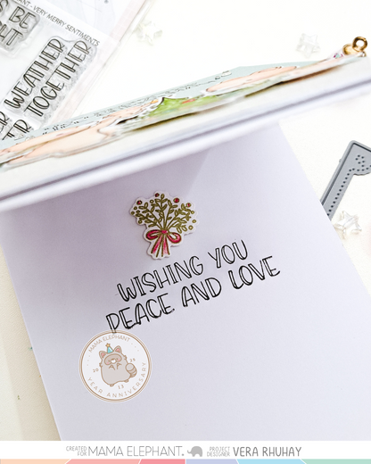 Mama Elephant - Very Merry Sentiments