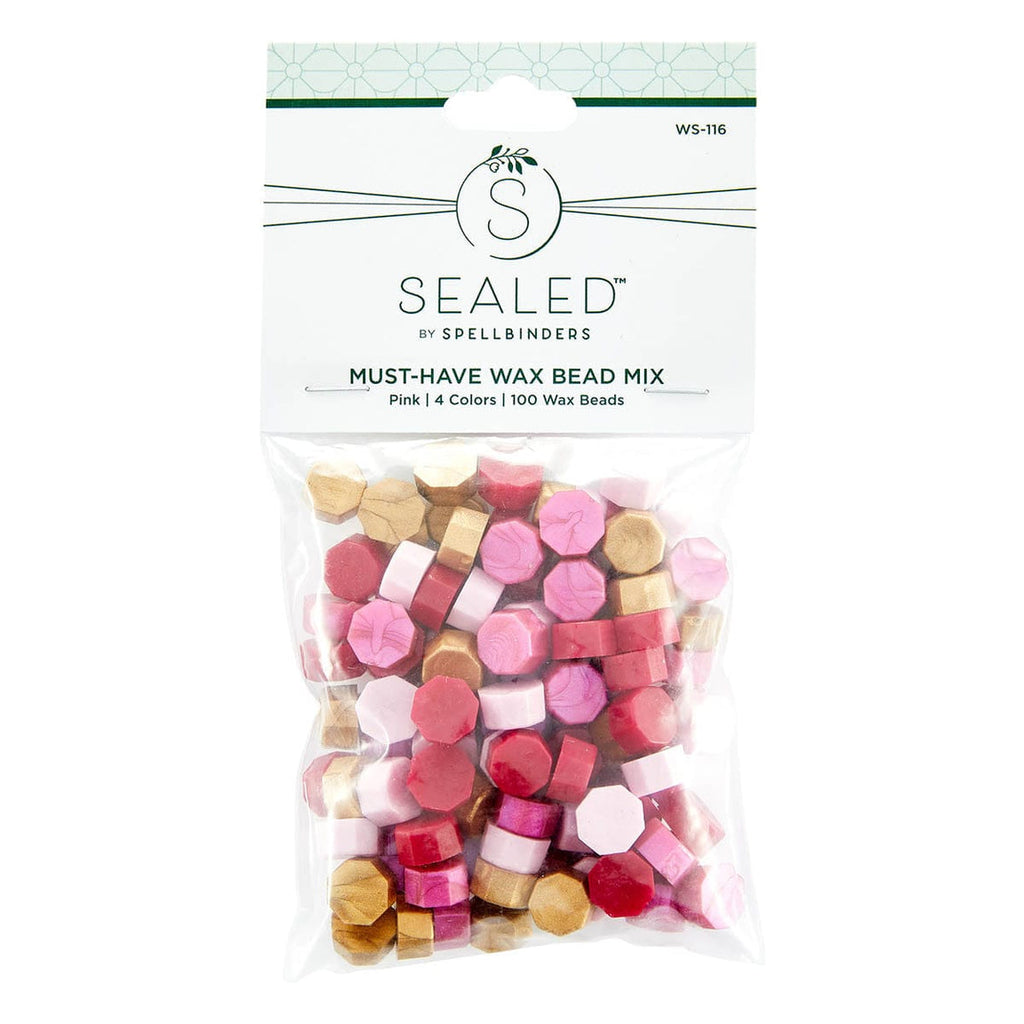 Spellbinders - Must-Have Wax Beads Mix - Pink