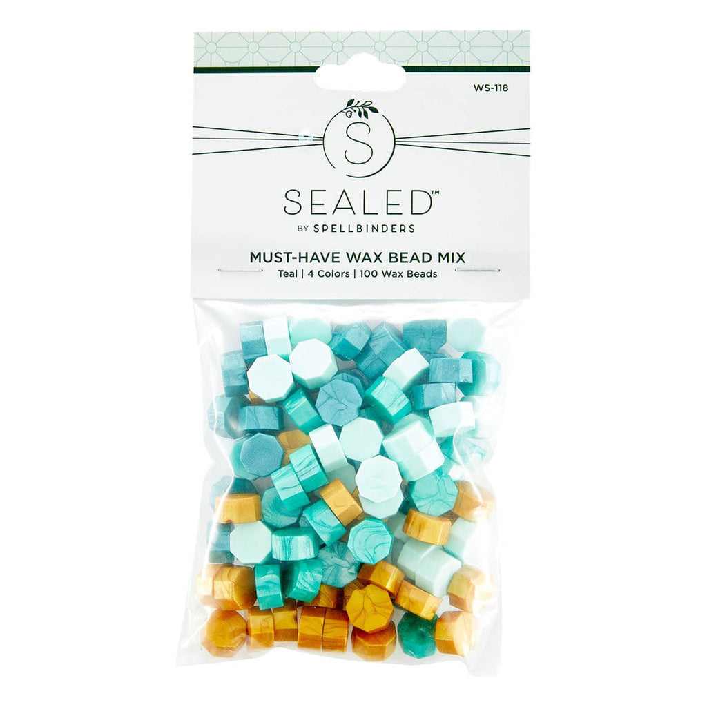 Spellbinders - Must-Have Wax Beads Mix - Teal