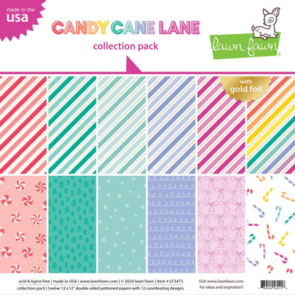 Lawn Fawn - Candy Cane Lane - Collection Pack 12x12"