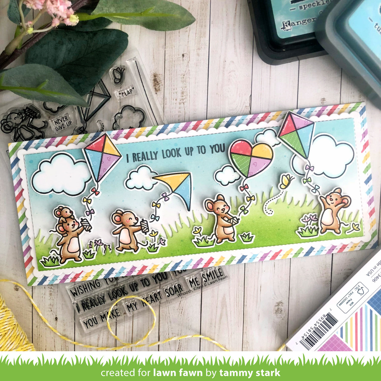 Lawn Fawn - Whoosh, Kites!