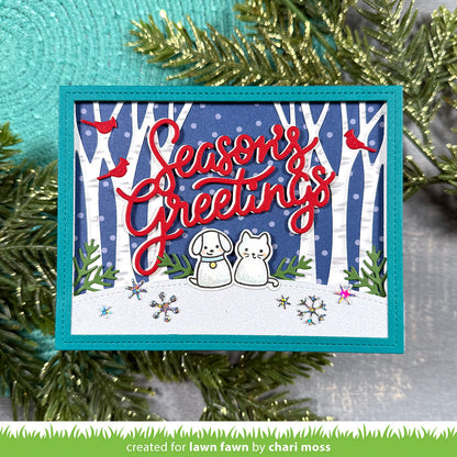 Lawn Fawn - Giant Season'S Greetings