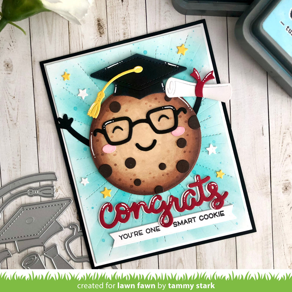 Lawn Fawn - Woodland Critter Huggers Graduation Add-On