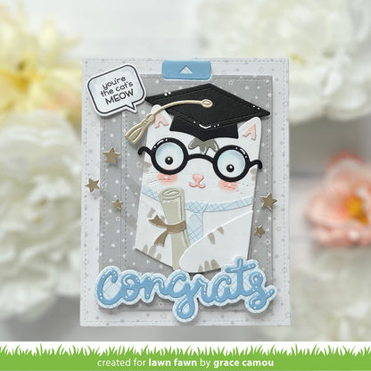 Lawn Fawn - Woodland Critter Huggers Graduation Add-On