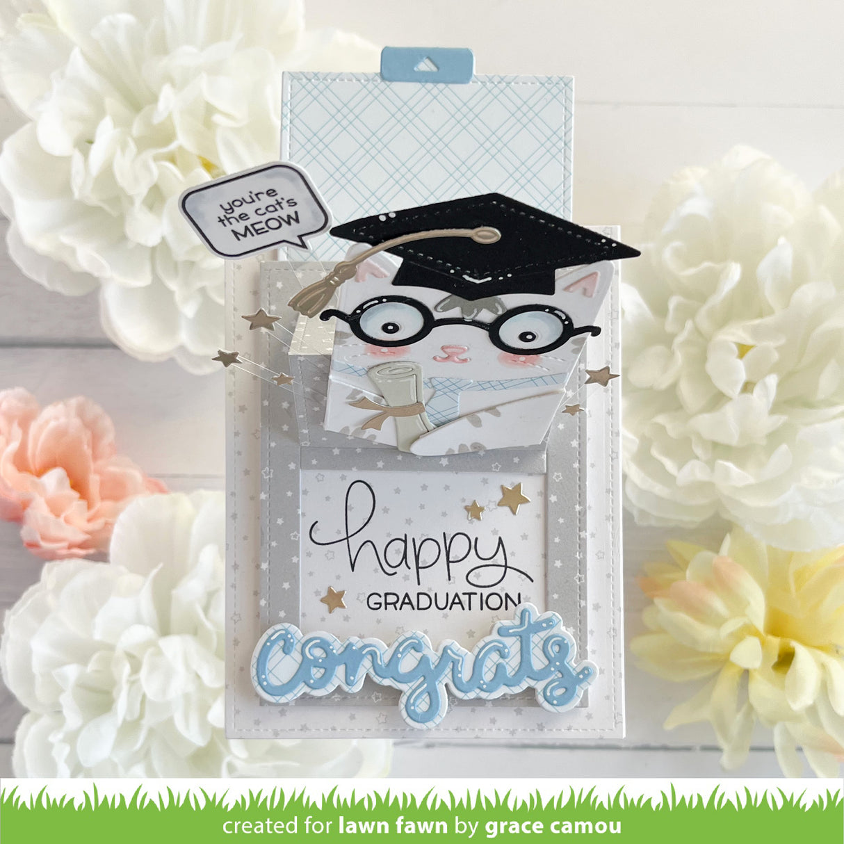 Lawn Fawn - Scripty Congrats Outline Add-On
