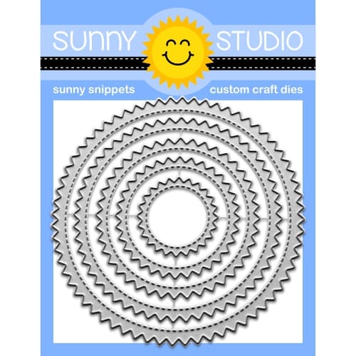 Sunny Studio - Zig Zag Circles Dies