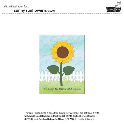 Lawn Fawn - Sunny Sunflower