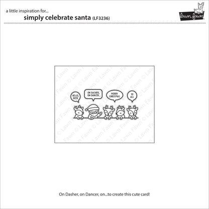Lawn Fawn - Simply Celebrate Santa