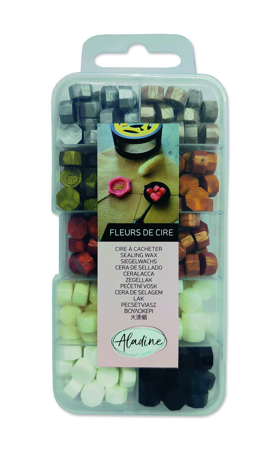 Aladine - Wax Flowers Box Metallic Colors (10 colors)